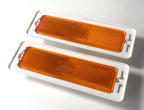 Front Amber Side Marker Lamp Light Assemblies for 1970–1974 Chevy Nova