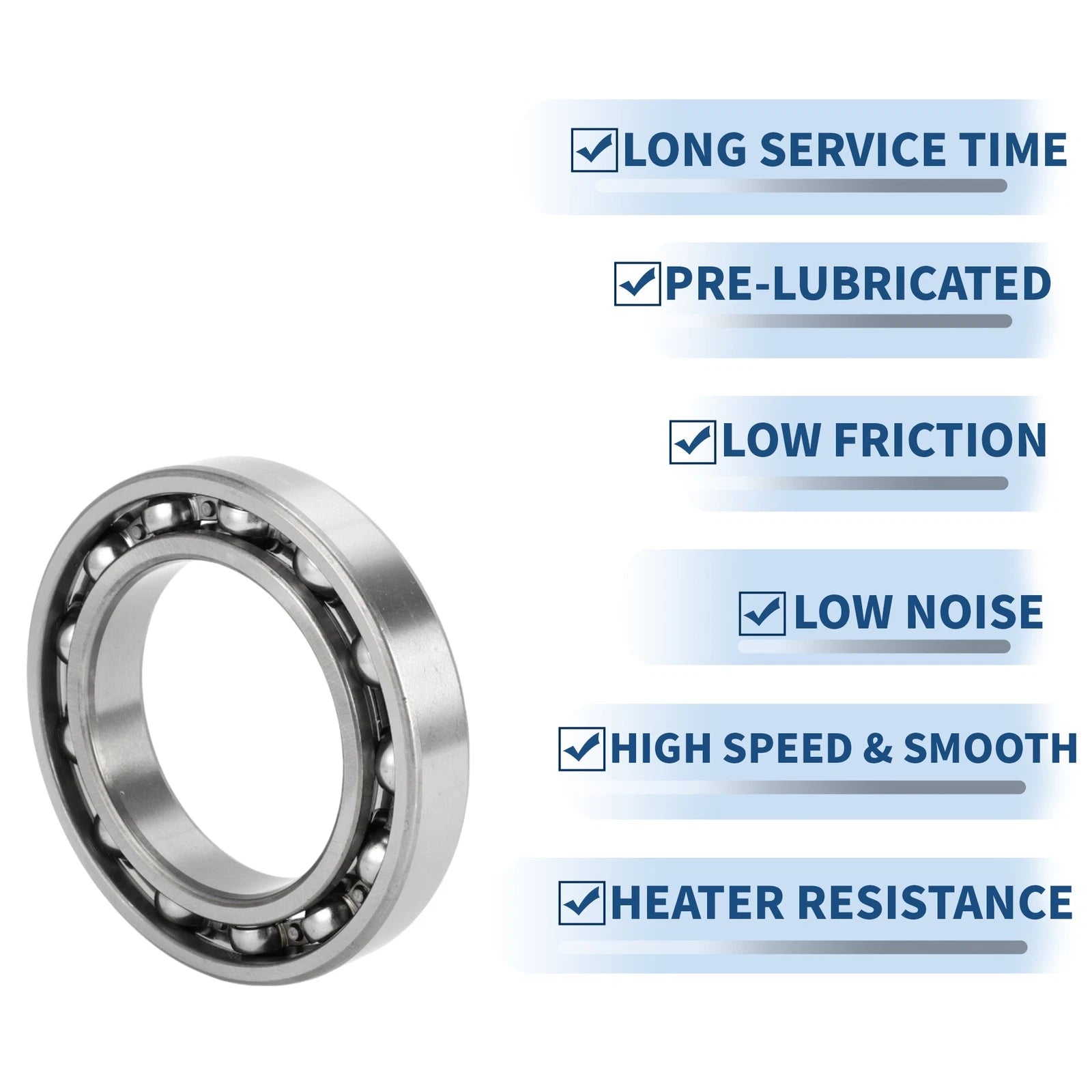 Deep Groove Ball Bearing 6016 for Scooter Skateboard Wheel (80x125x22mm)