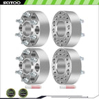 4X 2" Hub Centric Wheel Spacers 6x4.5 for Nissan Frontier Pathfinder (2005–2012)