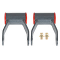 2X 2" Lift Shackle Kit for Chevy GMC Silverado Sierra (1988–2019)
