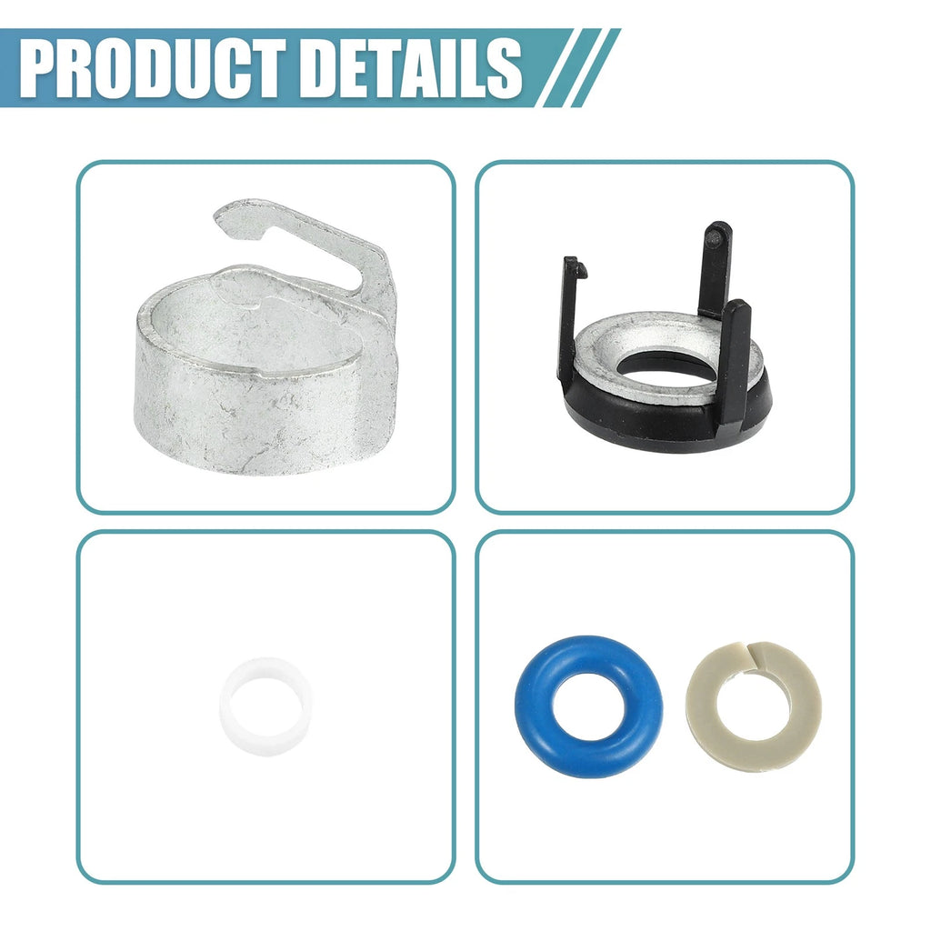Set of 4 Fuel Injector Seal O-Ring Kit 06H998907A for Volkswagen Audi 