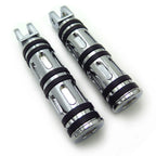 Chrome Edge Cut Footpegs for Honda CBR 1100XX (2000–2003)