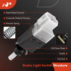 Brake Light Switch for Chrysler Town & Country, Jeep Wrangler