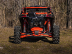 SuperATV Tubed Rear Lower Radius Arms for Can-Am Maverick X3 (2017–2023) - Red