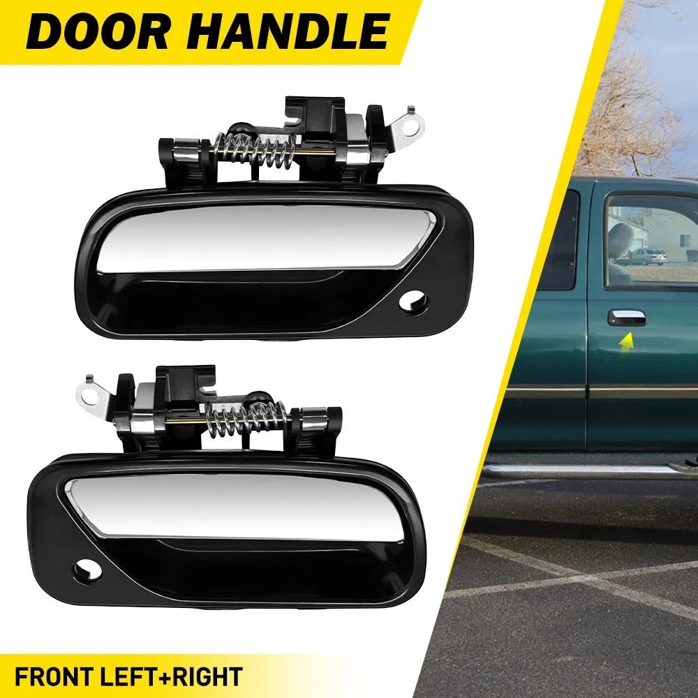 Set of Chrome Door Handles for Toyota T100 Truck (1993–1998)