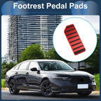 Footrest Pedal Pad Cover for Honda Accord (2018–2023) - Red
