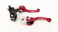 ASV F3 Shorty Front Brake Clutch Perch Levers Red for Yamaha YZ250F YZ450F (2003–2023)