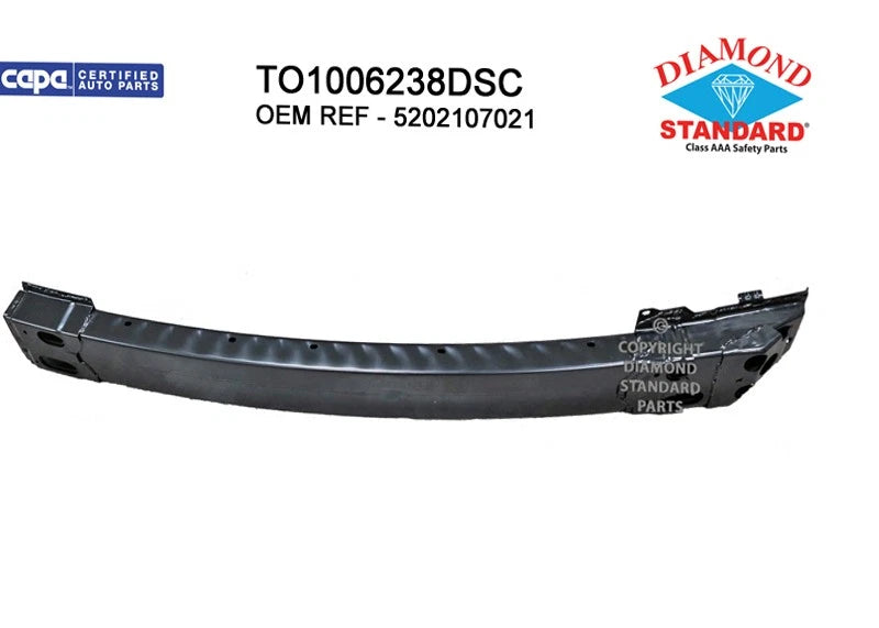 Replacement Steel Front Bumper Impact Bar for Ford Ranger (2011–2018)