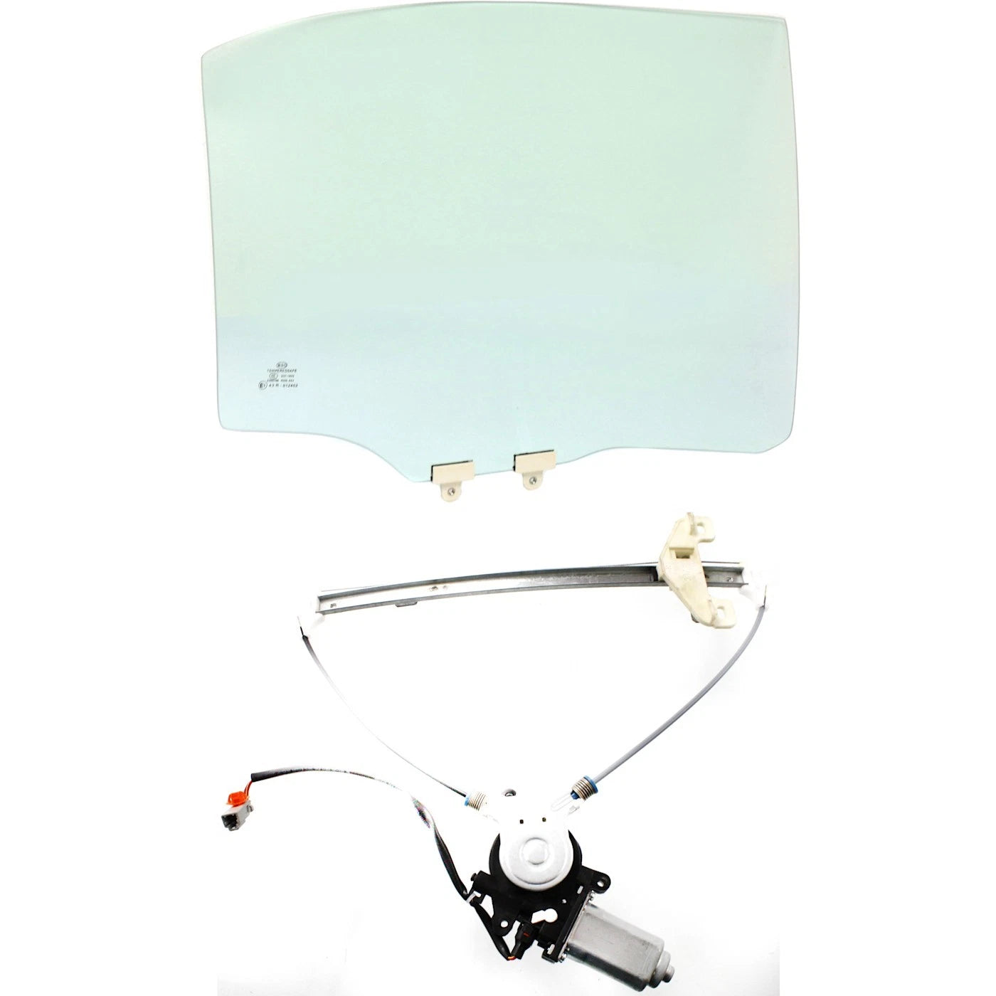 Door Glass Kit for Honda Civic (2001–2005) Rear Passenger Side