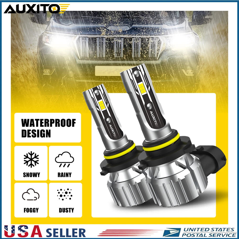 LED Headlight Kit for High Low Beam 9005 HB3 (6000K, 18000LM)
