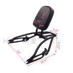 Sissy Bar Backrest & Luggage Rack for Harley Street XG500 XG750 (2015–2017)