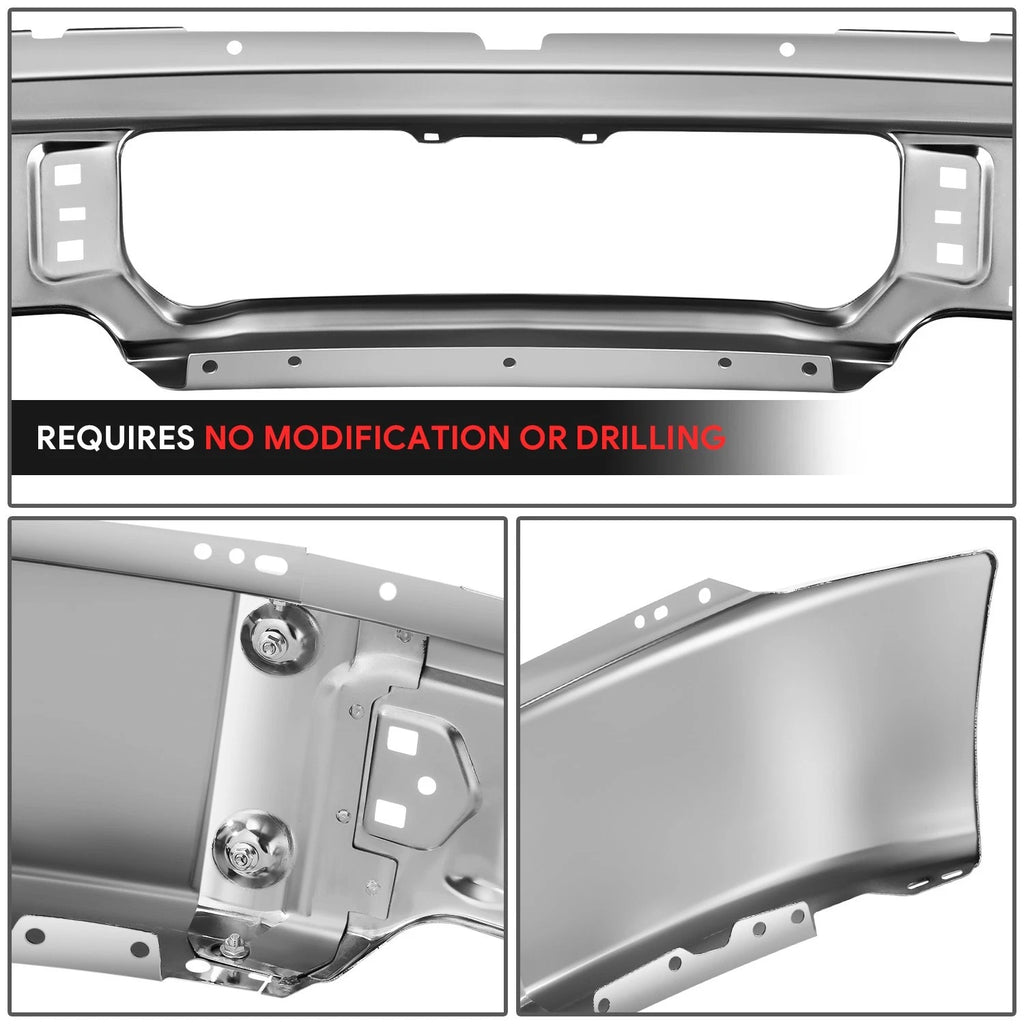 Front Bumper Face Bar for Ford F-150 (2009–2014) w/o Fog Light Hole