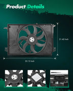 Radiator Cooling Fan for Toyota RAV4 (2019–2023) & Venza (2021–2023) 624450