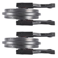 2X Front Idler Wheel Tensioner for Bobcat 331 E26 E32 E35 (YYYY–YYYY)