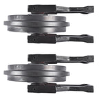 2X Front Idler Wheel Tensioner for Bobcat 331 E26 E32 E35 (YYYY–YYYY)