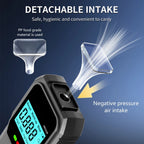 Breathalyzer with Voice Announced Readings for Universal Use (AAA Battery)
