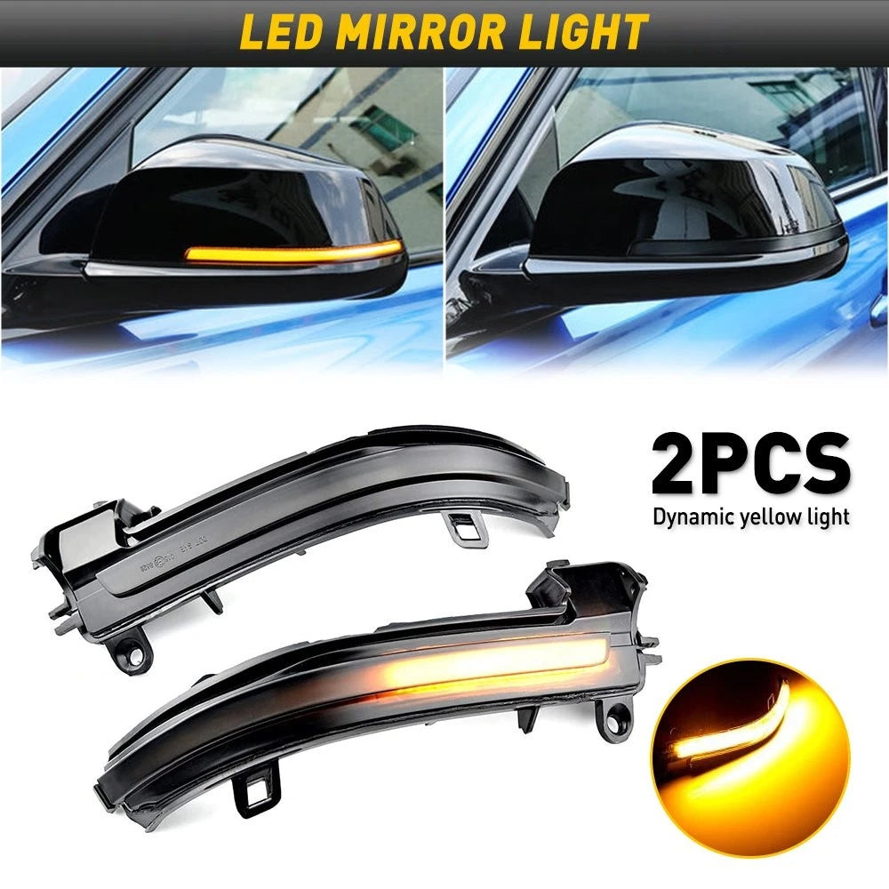 Dynamic Turn Signal Mirror Sequential Light for BMW 1 2 3 4 Series (F20 F30)