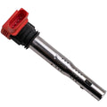 8PCS Ignition Coil + 8PCS Spark Plug Set for Audi VW V8 4.2L (2003–2008) 06E905115E UF529