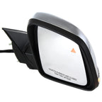 Mirror Set for Jeep Grand Cherokee (2011–2021) Heated Manual Fold Chrome
