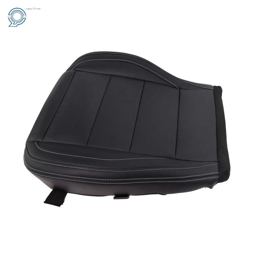 Front Left Driver Bottom Seat Cover for Ford Mustang GT V6 (2015–2023) Perforated