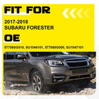 Chrome Fog Light Trim for Subaru Forester (2017–2018)