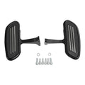 Black Passenger Floorboards for Harley Touring Electra Road Glide (1993–2025)