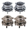 Moog Front & Rear Wheel Bearing and Hub Assemblies Kit for Hyundai Tucson (2016–2023) & Kia Sportage (2017–2023)