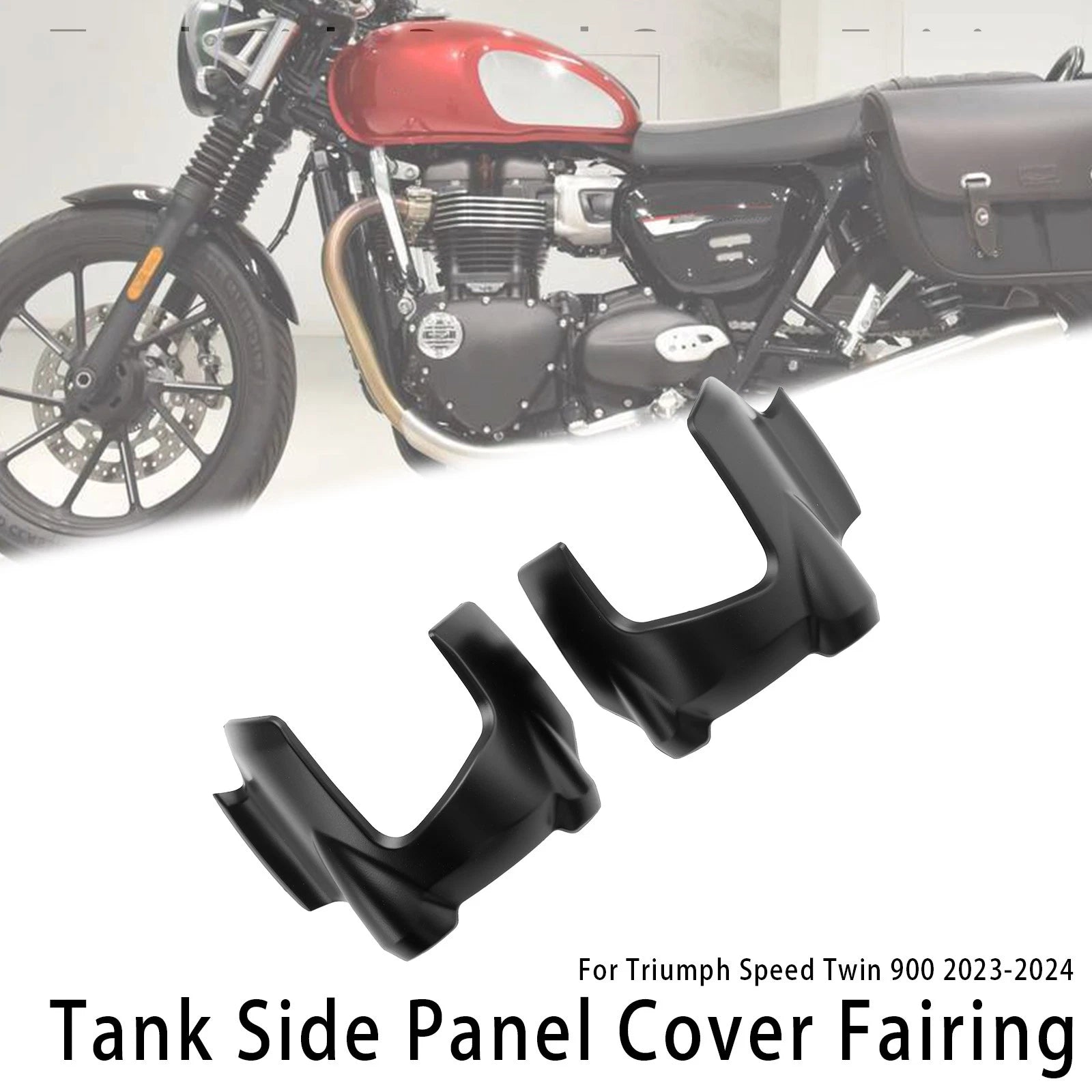 Tank Side Cover Panel for Triumph Speed Twin 900 (2023–2024) Matte Black
