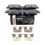 Set of 4 Bosch QuietCast Rear Ceramic Brake Pads for Accent Elantra Coupe Optima Rio