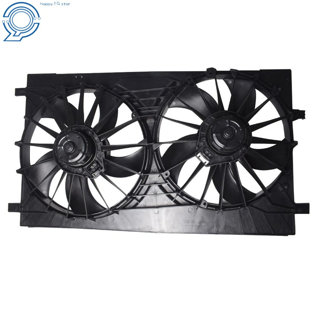 Dual Radiator & Condenser Fan Assembly for Jeep Compass (2007–2017)
