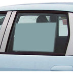 6pc Chrome Pillar Post Trim Kit for Honda Fit (2009–2013)