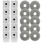 Set of 10 Pet Hair Microfiber Mop Cloths for Ecovacs X5 OMNI X5 PRO