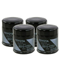 Set of 4 Engine Oil Filters for Lexus Toyota (OEM)