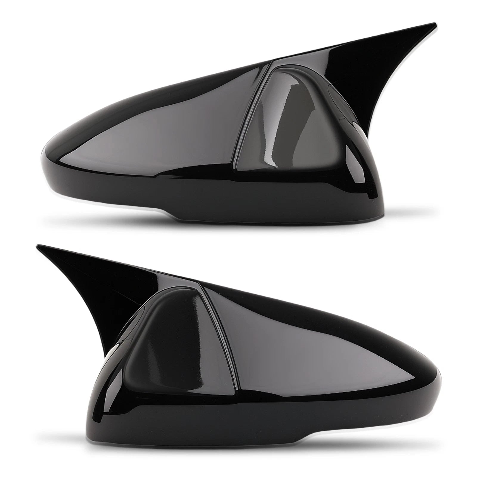 Set of 2 Exterior Mirror Shells for Honda Accord (2023–Present) Black ABS