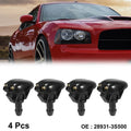 Set of 4 Front Windshield Washer Nozzles for Nissan Frontier (1998–2004) 28931-3S500