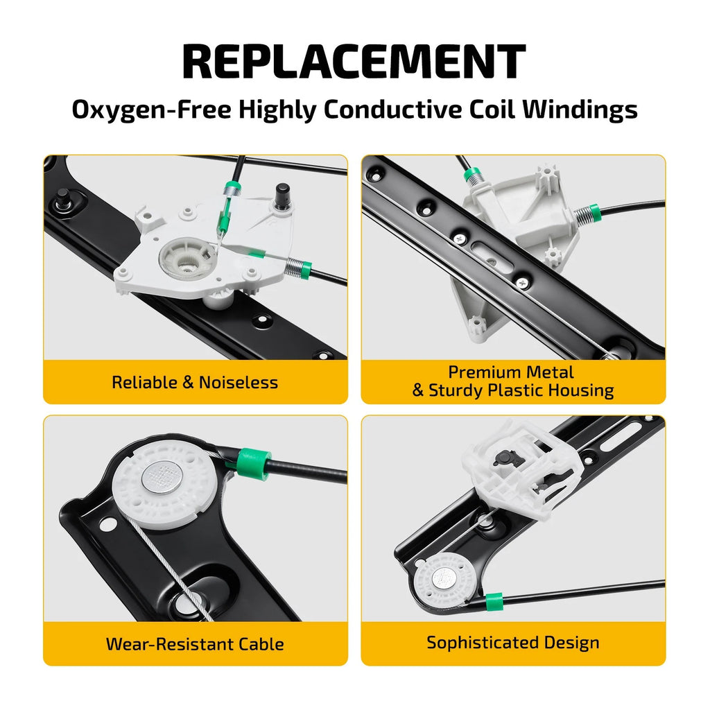 Power Window Regulator for Expedition Navigator (2007–2017) Front Right