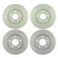 Disc Brake Rotors Kit for Ford Milan Fusion (2006–2012) - 299mm & 279mm