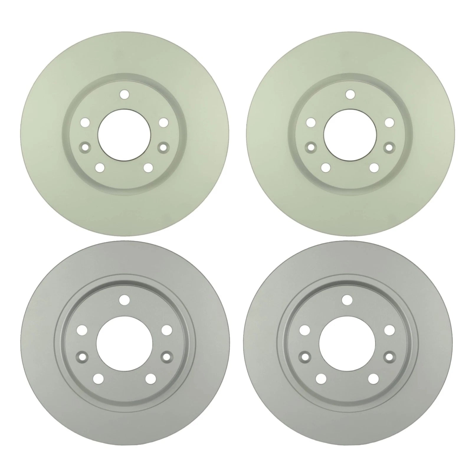 Disc Brake Rotors Kit for Ford Milan Fusion (2006–2012) - 299mm & 279mm