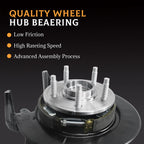 Front Steering Knuckle Wheel Bearing Hub for Highlander (2001-2007)