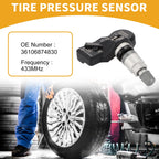 Tire Pressure Sensor for BMW 328i xDrive (2012–2015) 36106874830 433MHz