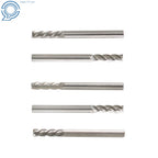 4 Flutes Carbide End Mill for 1/8" Shank 1/2" Cut