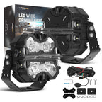 LED Driving Light Pods for Off Road Vehicles (5", 178W)