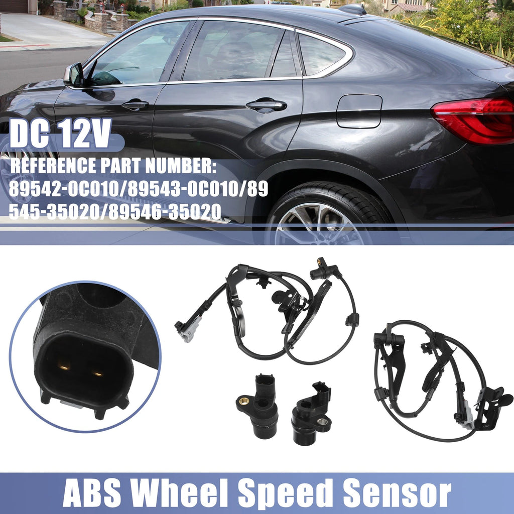 Set of 4 ABS Sensors for Toyota Tundra (2000–2006)