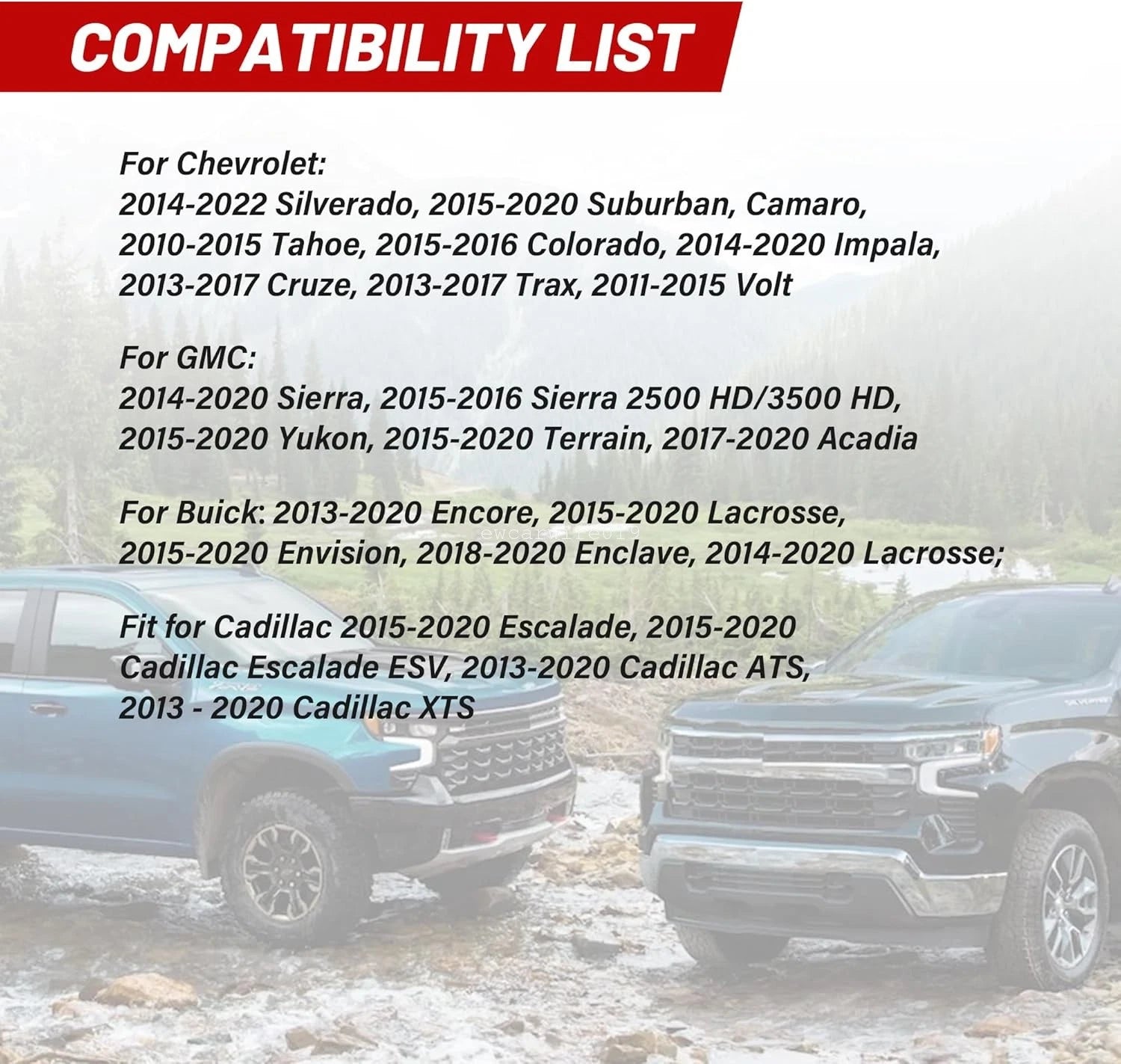 Car Door Speaker Wiring Harness Connector for GMC Sierra (2014–2020)