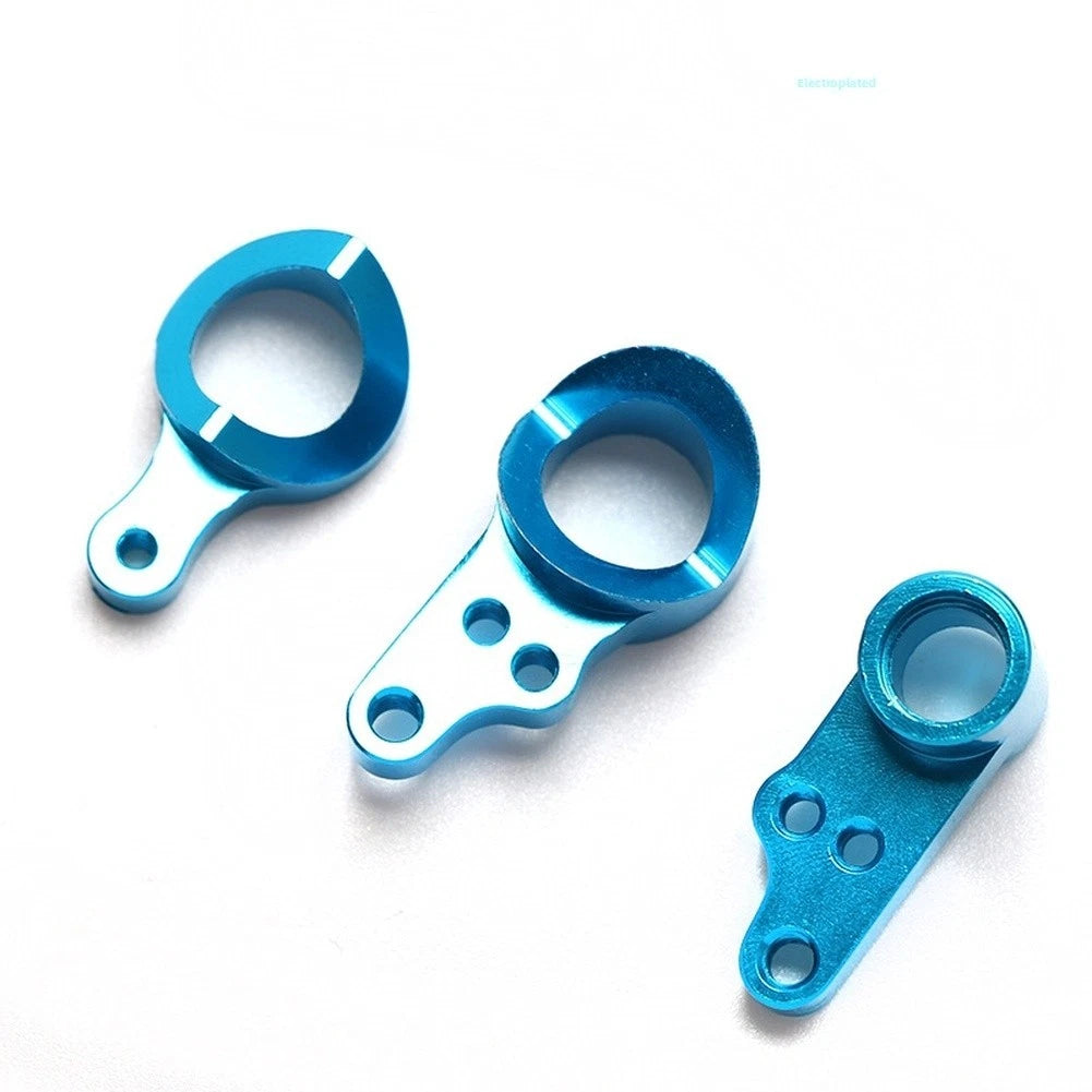 Metal Steering Components for WLTOYS 144001 RC Car (Upgrade, Blue, Red)