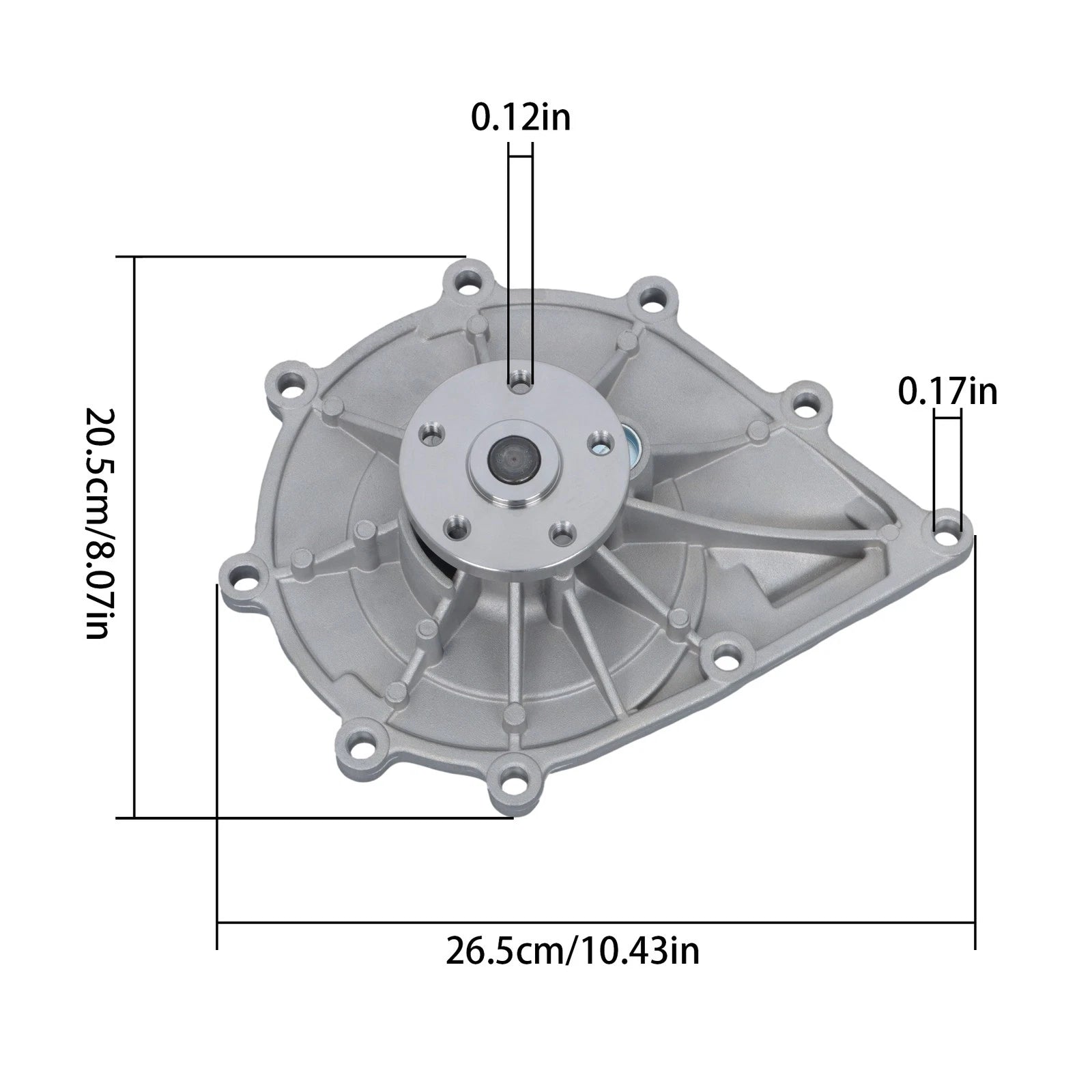 Water Pump for Detroit Diesel DD13 DD15 DD16 (2010-2023)