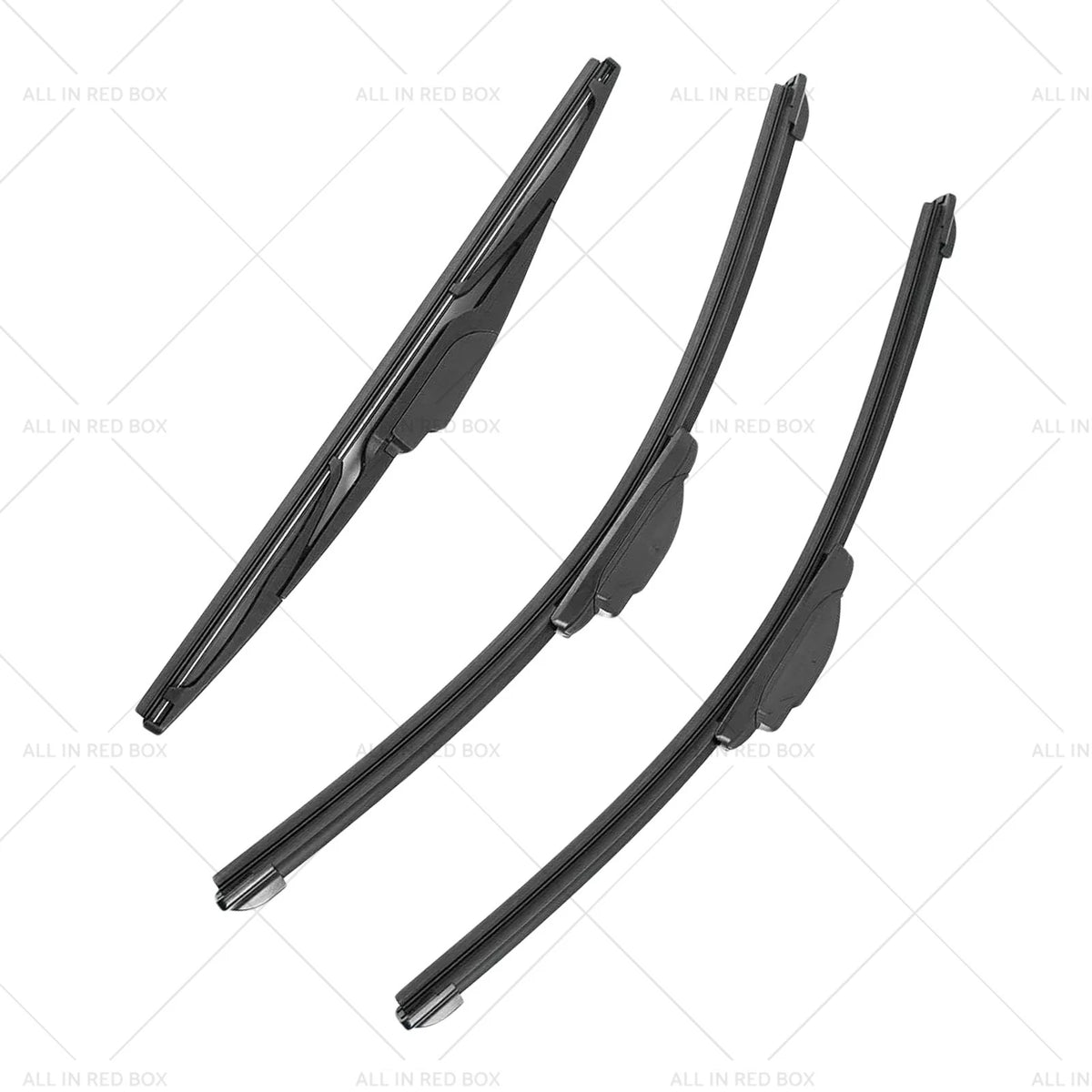 3Pcs Wiper Blades & Arms Kit for Honda Jazz (2014–2020)