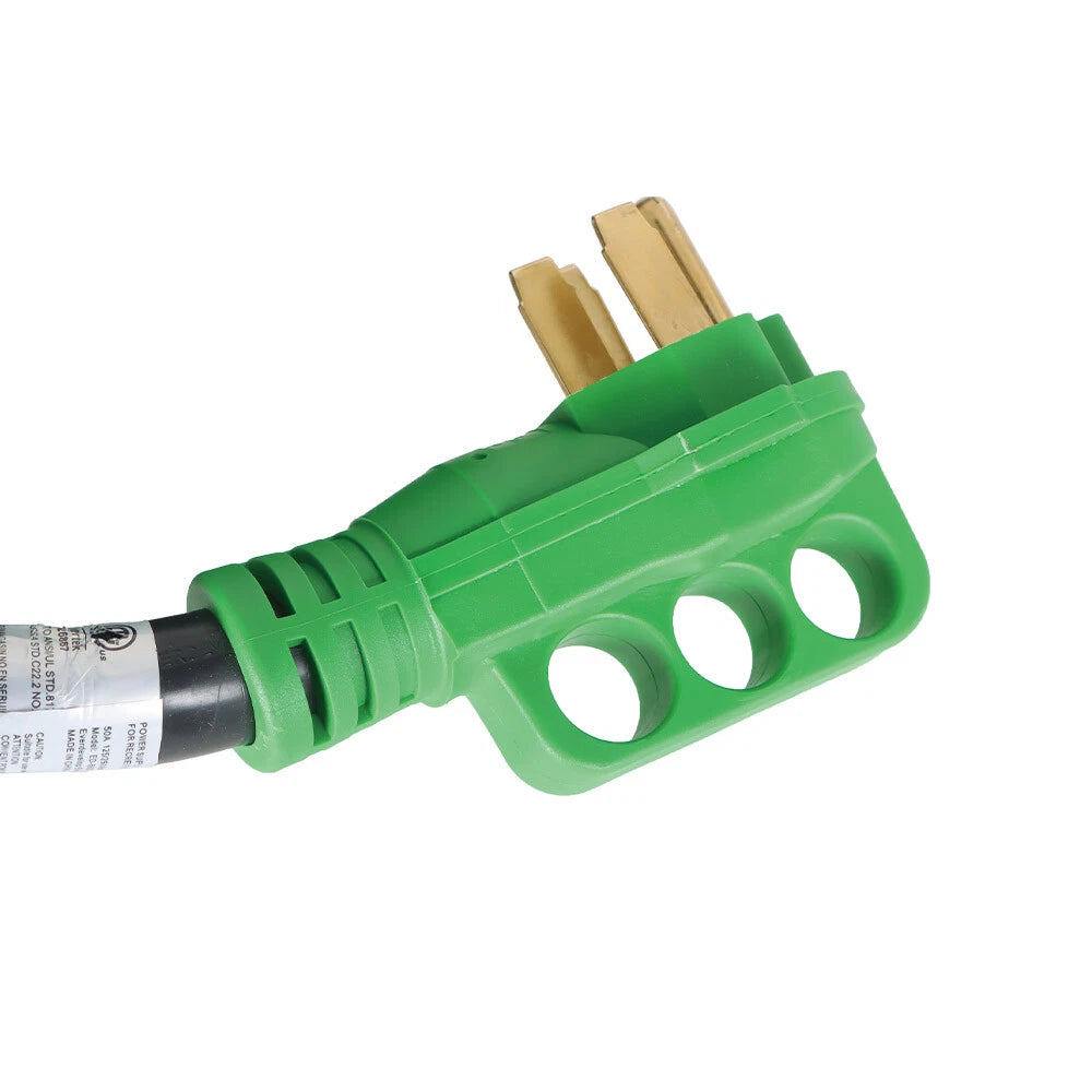 30FT 50Amp RV Power Extension Cord with LED Light for Motorhome