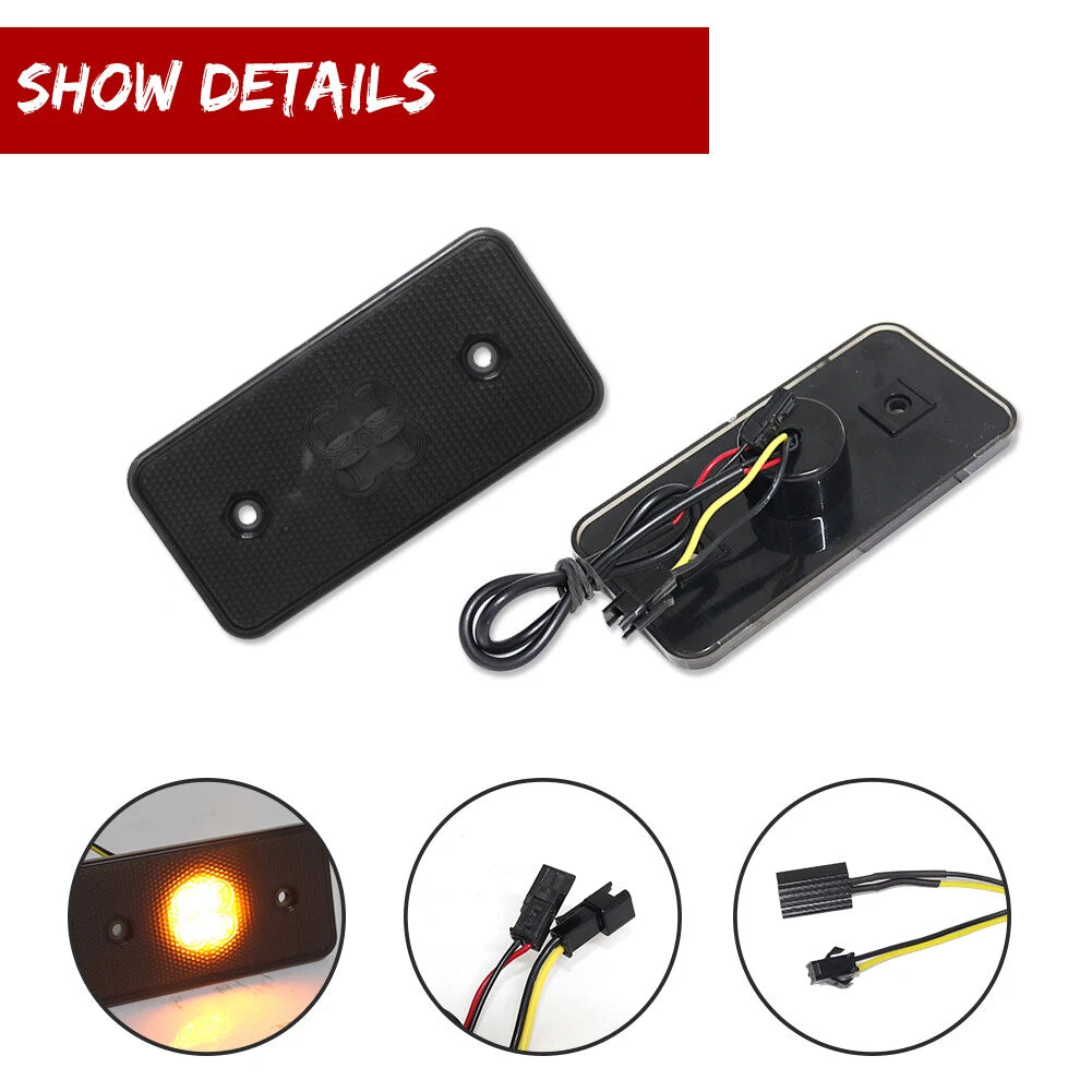 Set of 4 LED Side Marker Lights for Benz W463 G-Class (2002–2014)