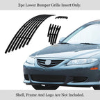 Stainless Black Billet Grille for Mazda 6 Wagon (2003-2005)